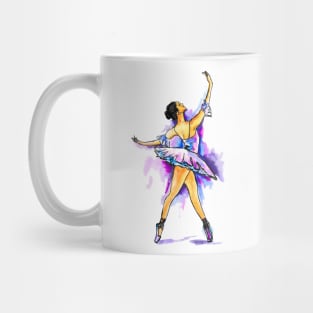 Ballerina, Purple Tutu Mug